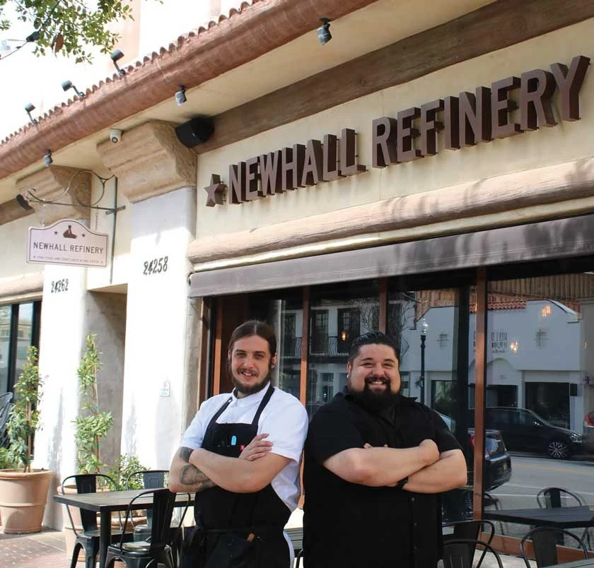 Newhall Refinery craft beer gastropub dining